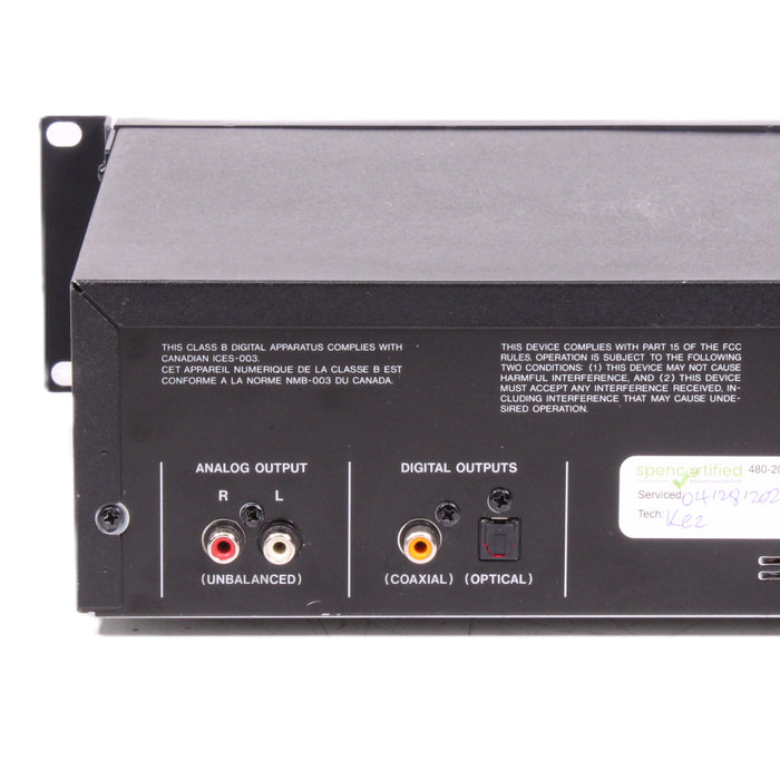 TASCAM CD-160MKII Professional CD Player Rack Mount (2007)-Electronics-SpenCertified-vintage-refurbished-electronics