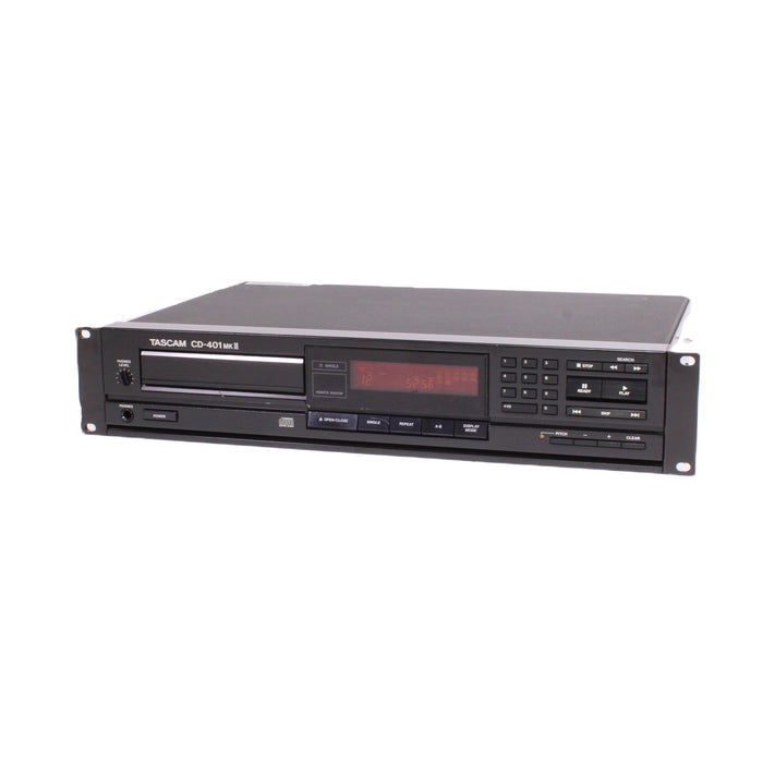 TASCAM CD-401MKII Professional Rack-Mount CD Player (1992)-Electronics-SpenCertified-vintage-refurbished-electronics