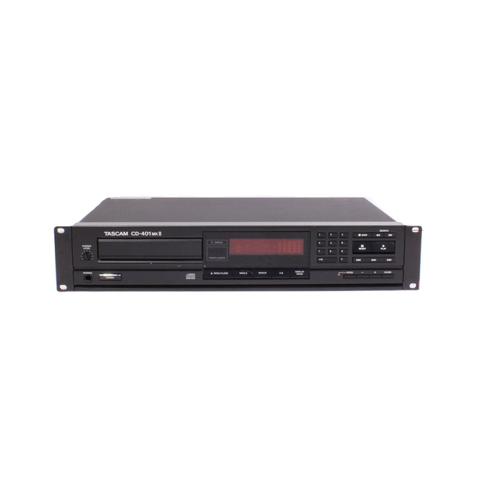 TASCAM CD-401MKII Professional Rack-Mount CD Player (1992)-Electronics-SpenCertified-vintage-refurbished-electronics