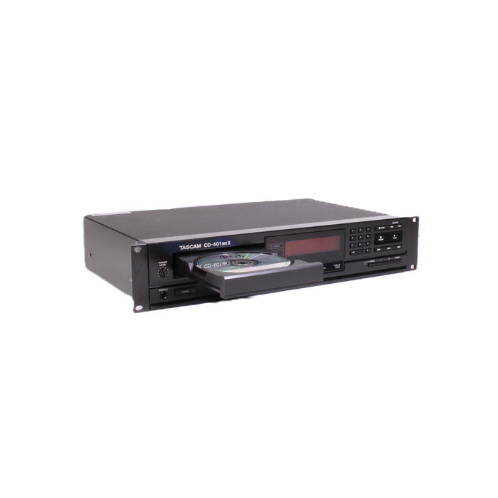 TASCAM CD-401MKII Professional Rack-Mount CD Player (1992)-Electronics-SpenCertified-vintage-refurbished-electronics