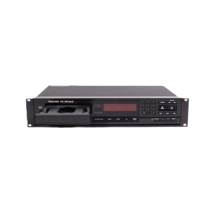 TASCAM CD-401MKII Professional Rack-Mount CD Player (1992)-Electronics-SpenCertified-vintage-refurbished-electronics