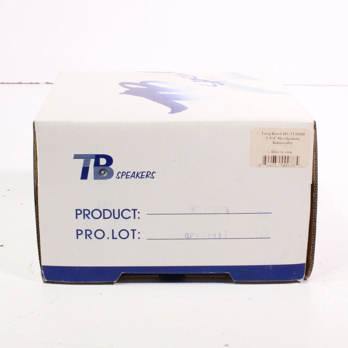 TB Tang Band W5-1138SM 5.25" Neodymium Subwoofer Speaker Driver Part 4 Ohms-Speaker Accessories-SpenCertified-vintage-refurbished-electronics