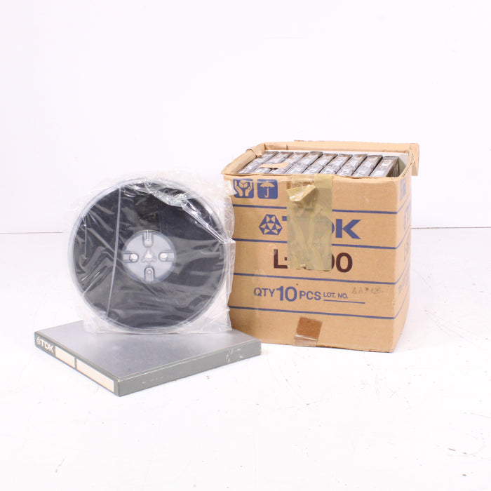TDK Audua L-1800 Reel-to-Reel Tapes 10-Pack Sealed Professional Audio-Reel-to-Reel Accessories-SpenCertified-vintage-refurbished-electronics