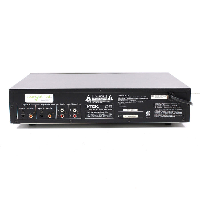 TDK DA-5700 Dual Tray CD Recorder and Player (2002)-CD Players & Recorders-SpenCertified-vintage-refurbished-electronics