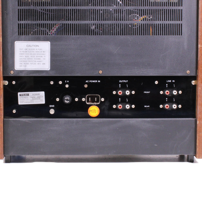 TEAC 3340 4-Channel Reel to Reel Tape Recorder Simul-Sync 10.5" Reel Deck-Reel-to-Reel Tape Players & Recorders-SpenCertified-vintage-refurbished-electronics
