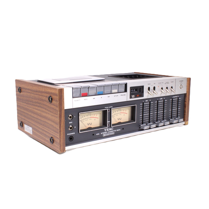 TEAC 450 Stereo Cassette Deck Dolby System-Electronics-SpenCertified-vintage-refurbished-electronics