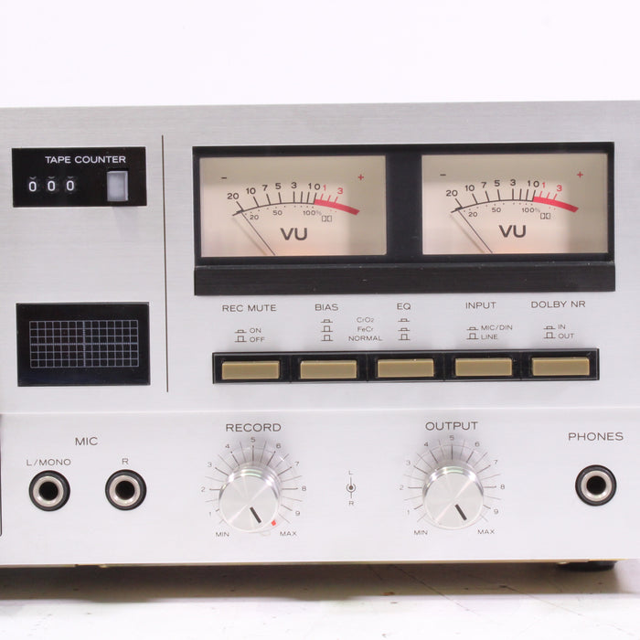 TEAC A‑206 Stereo Cassette Deck with Dolby System (1980s)-Cassette Players & Recorders-SpenCertified-vintage-refurbished-electronics