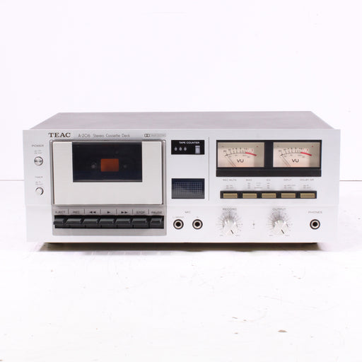 TEAC A‑206 Stereo Cassette Deck with Dolby System (1980s)-Cassette Players & Recorders-SpenCertified-vintage-refurbished-electronics