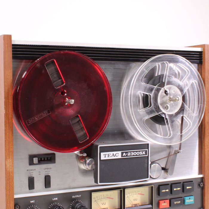 TEAC A-2300SX 4-Track 2-Channel Stereo Reel-to-Reel Tape Recorder-Reel-to-Reel Tape Players & Recorders-SpenCertified-vintage-refurbished-electronics