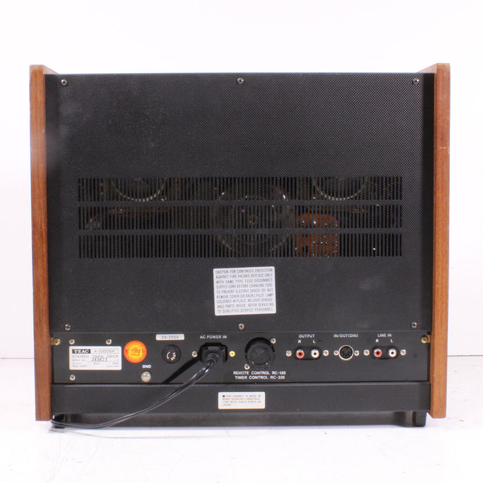 TEAC A-2300SX 4-Track 2-Channel Stereo Reel-to-Reel Tape Recorder-Reel-to-Reel Tape Players & Recorders-SpenCertified-vintage-refurbished-electronics