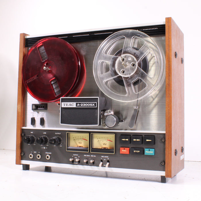 TEAC A-2300SX 4-Track 2-Channel Stereo Reel-to-Reel Tape Recorder-Reel-to-Reel Tape Players & Recorders-SpenCertified-vintage-refurbished-electronics