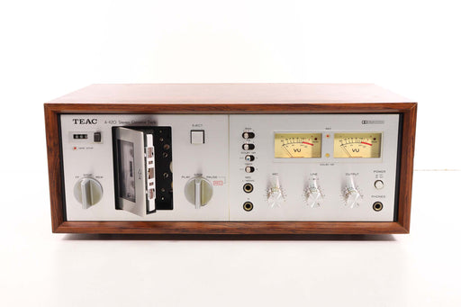 TEAC V-420 Stereo Cassette Deck-Cassette Players & Recorders-SpenCertified-vintage-refurbished-electronics