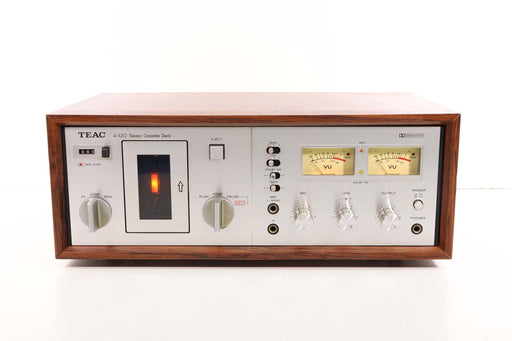 TEAC V-420 Stereo Cassette Deck-Cassette Players & Recorders-SpenCertified-vintage-refurbished-electronics