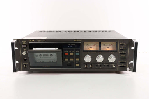 TEAC C-3 3-Head Single Stereo Cassette Deck Player Recorder-Cassette Players & Recorders-SpenCertified-vintage-refurbished-electronics