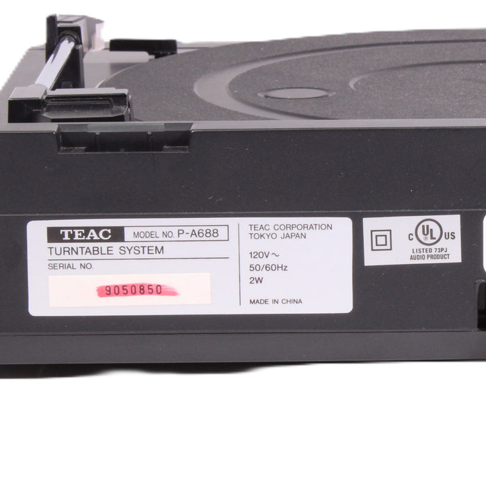 TEAC P-A688 Fully Automatic Belt-Drive Turntable System (1999)-Turntables & Record Players-SpenCertified-vintage-refurbished-electronics