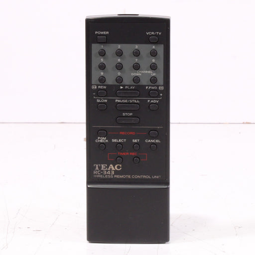 TEAC RC-343 Remote Control for TV/VCR-Remote Controls-SpenCertified-vintage-refurbished-electronics