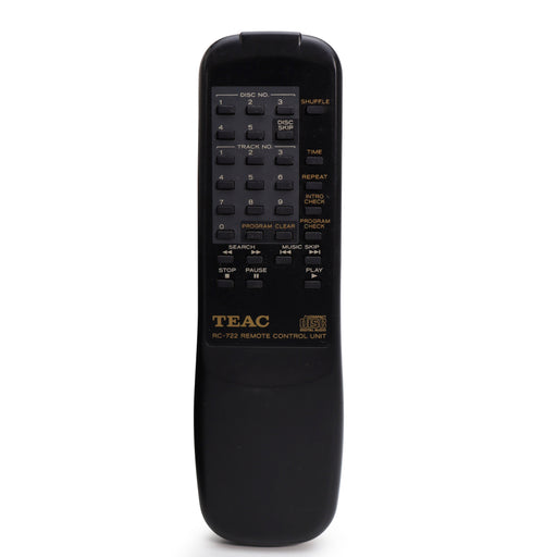 TEAC RC-722 Remote Control for 5 Disc CD Player Changer Model PD-2700 and More-Remote-SpenCertified-refurbished-vintage-electonics