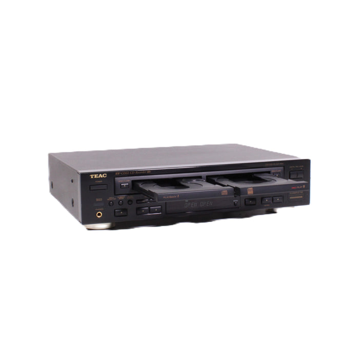 TEAC RW-CD22 Dual CD Recorder Player CD-R CD-RW Digital Audio Recorder (2000) AS-IS??-CD Players & Recorders-SpenCertified-vintage-refurbished-electronics