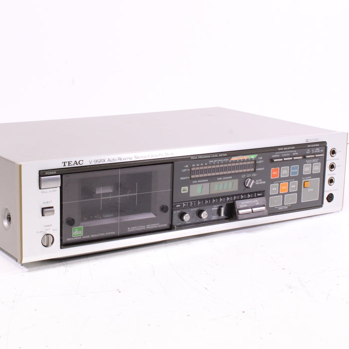 TEAC V-95RX Auto Reverse Dolby System Cassette Deck (1982)-Cassette Players & Recorders-SpenCertified-vintage-refurbished-electronics