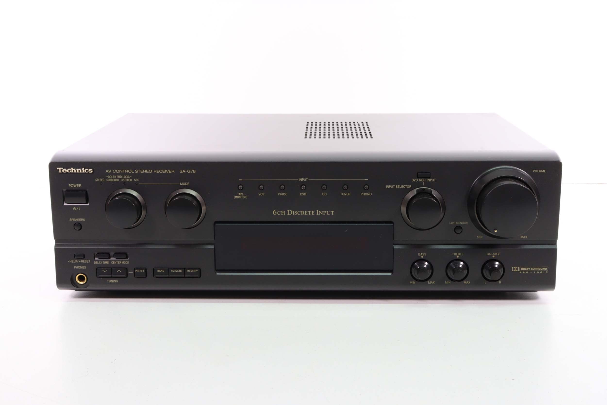 TECHNICS SA-G78 AV Control Stereo Receiver