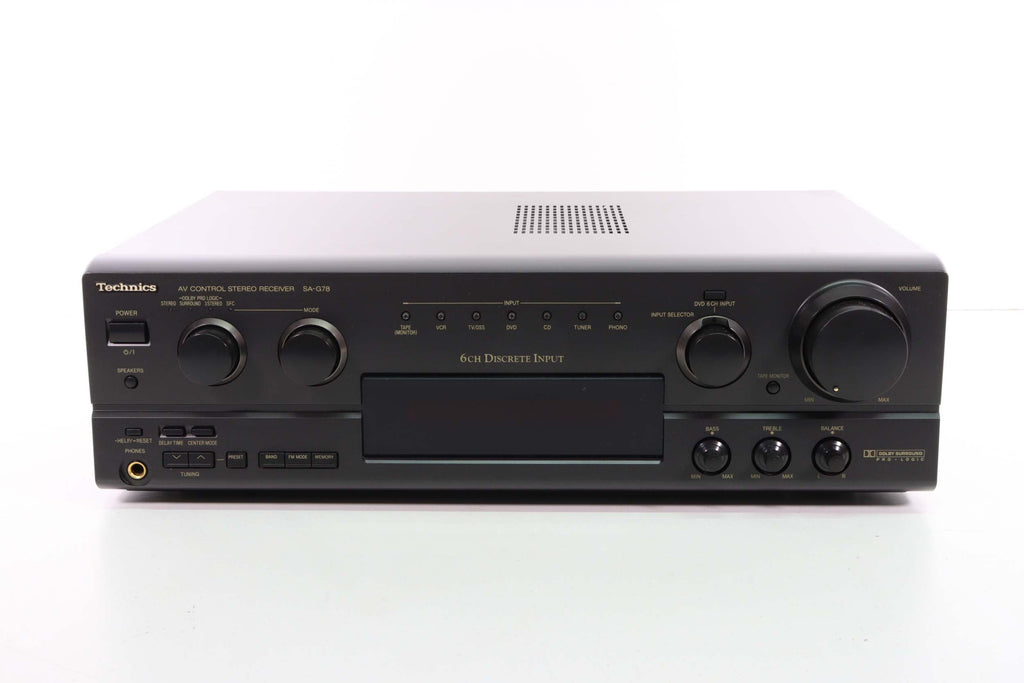 TECHNICS-SA-G78-AV-Control-