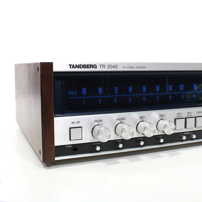 Tandberg TR 2040 Vintage FM Stereo Receiver (1975)-Audio & Video Receivers-SpenCertified-vintage-refurbished-electronics