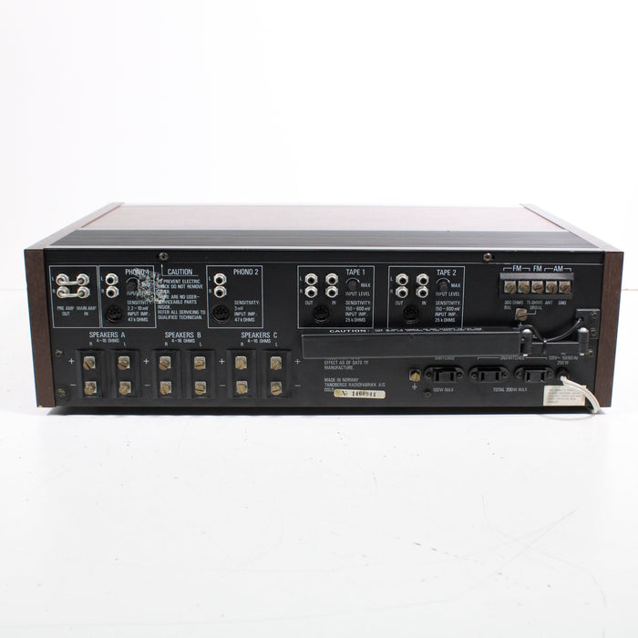 Tandberg TR 2075 Vintage AM FM Stereo Receiver (NEEDS BULBS)-Audio & Video Receivers-SpenCertified-vintage-refurbished-electronics