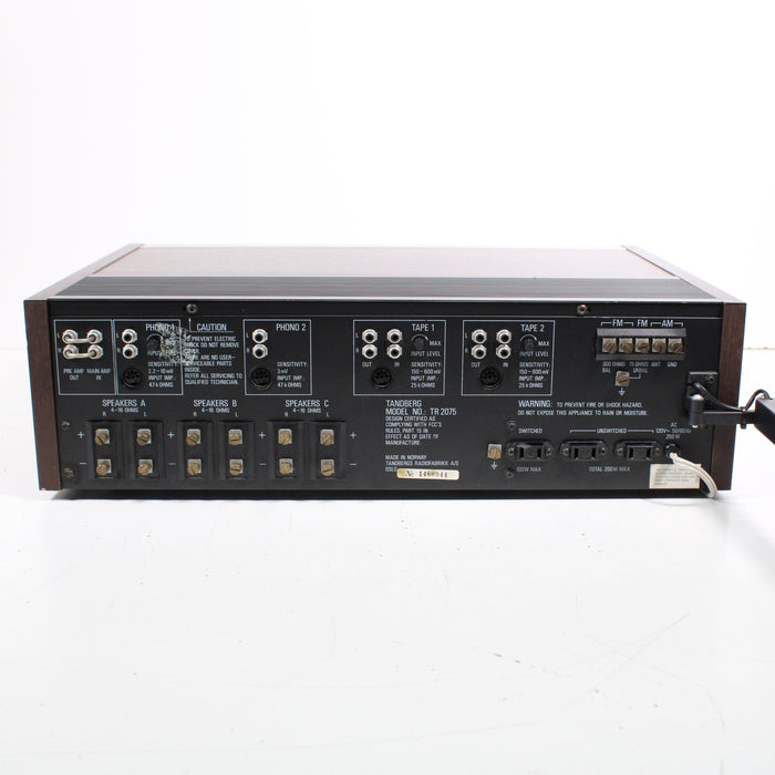 Tandberg TR 2075 Vintage AM FM Stereo Receiver (NEEDS BULBS)-Audio & Video Receivers-SpenCertified-vintage-refurbished-electronics