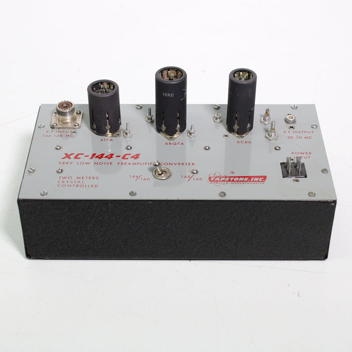 Tapetone XC-144-C4 Very Low Noise Preamplifier Converter Tubes-Preamps-SpenCertified-vintage-refurbished-electronics