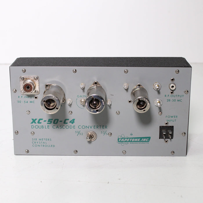 Tapetone XC-50-C4 Double Cascode Converter Tubes-Preamps-SpenCertified-vintage-refurbished-electronics