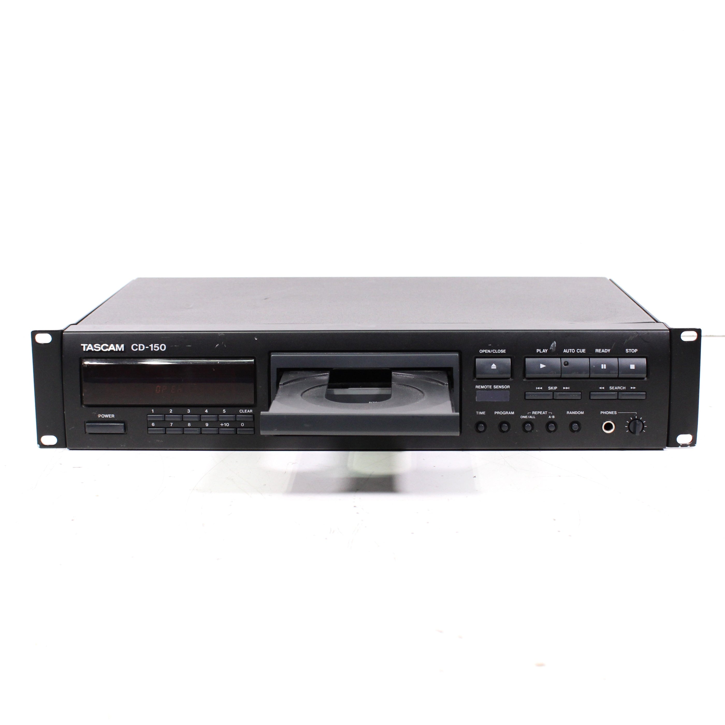 Tascam CD-150 Single-Disc CD Player Rack Mountable (2000) — SpenCertified