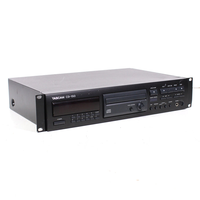 Tascam CD-150 Single-Disc CD Player Rack Mountable (2000)-CD Players & Recorders-SpenCertified-vintage-refurbished-electronics