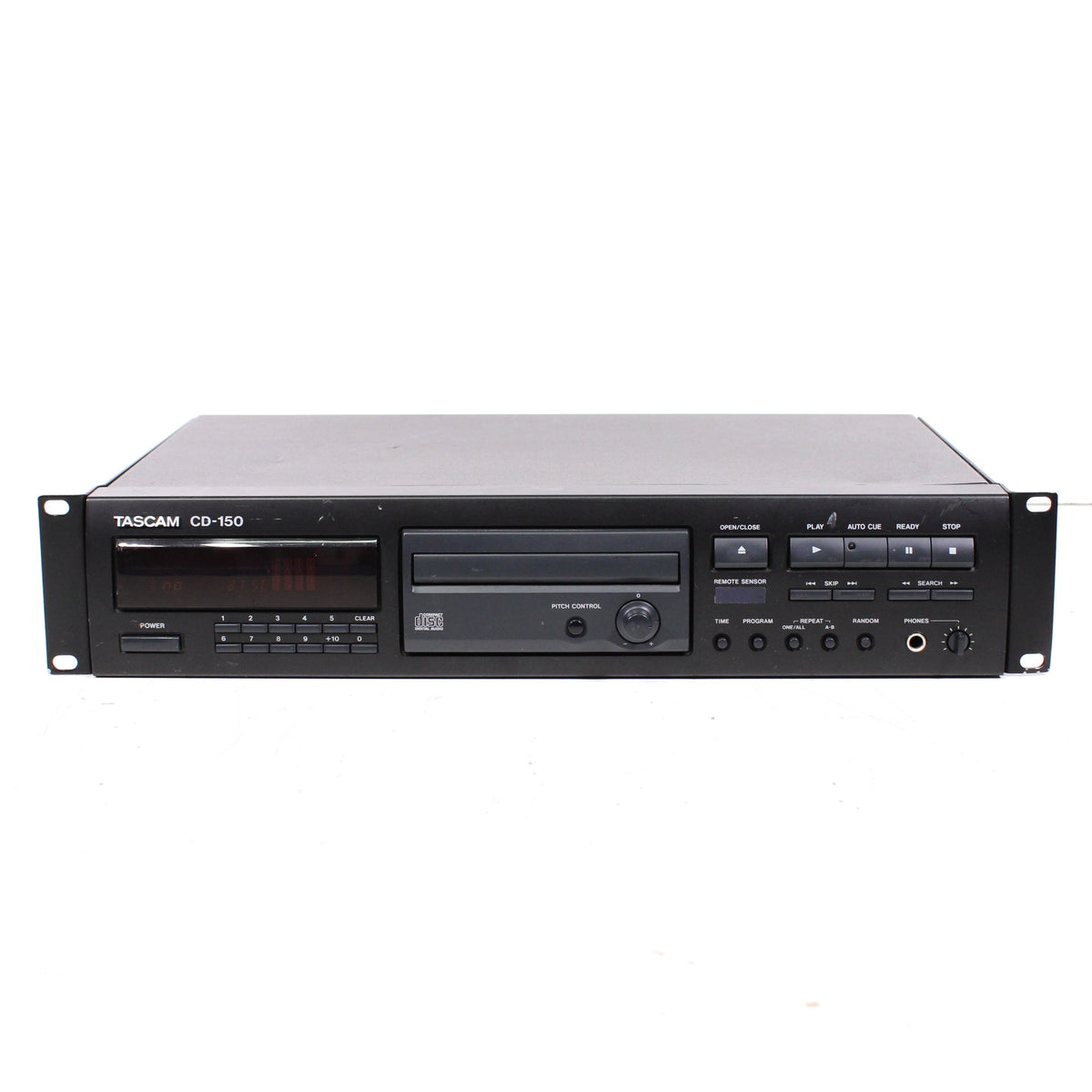 Tascam CD-150 Single-Disc CD Player Rack Mountable (2000) — SpenCertified