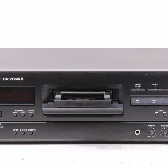 Tascam DA‑20 MkII Digital Audio Tape (DAT) Recorder Rack Mount-Cassette Players & Recorders-SpenCertified-vintage-refurbished-electronics