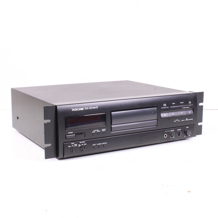 Tascam DA‑20 MkII Digital Audio Tape (DAT) Recorder Rack Mount-Cassette Players & Recorders-SpenCertified-vintage-refurbished-electronics