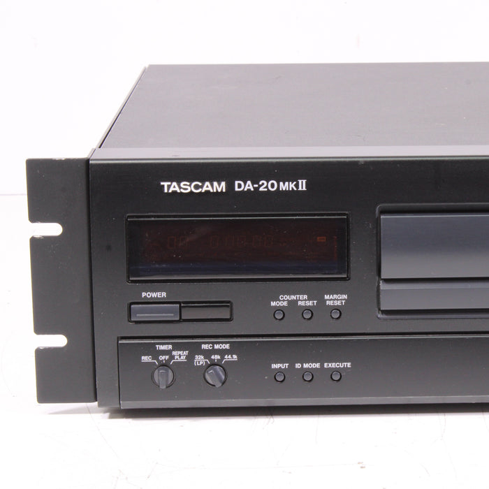 Tascam DA‑20 MkII Digital Audio Tape (DAT) Recorder Rack Mount-Cassette Players & Recorders-SpenCertified-vintage-refurbished-electronics