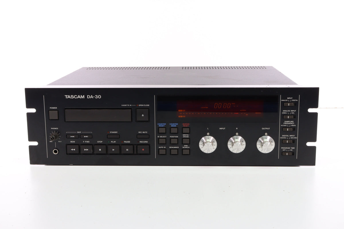 Tascam DA-30 MK II Professional DAT Recorder Digital Audio Tape Record ...
