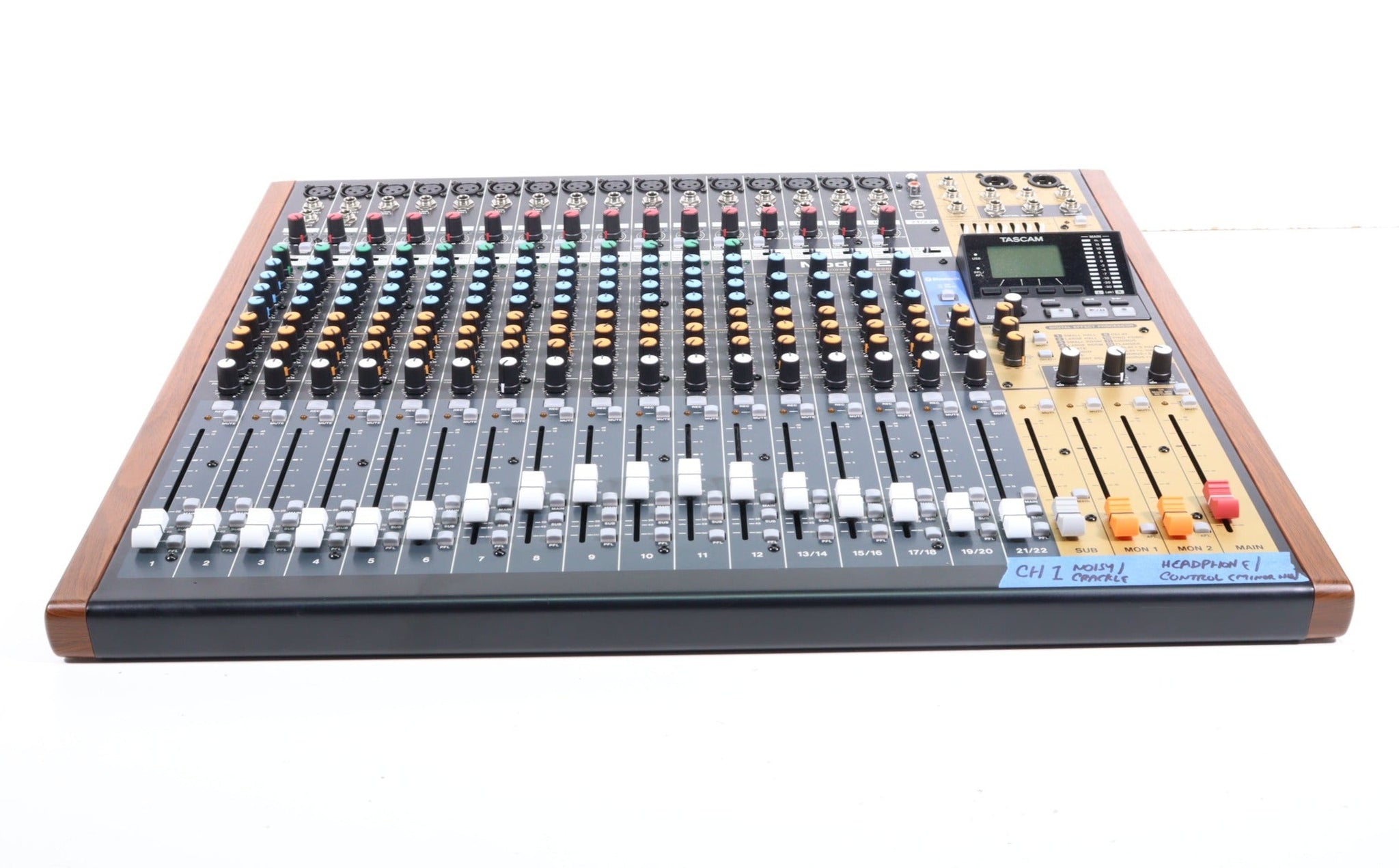 Tascam Model 24 MultiTrack Live Recording Console (HAS SOME ISSUES)