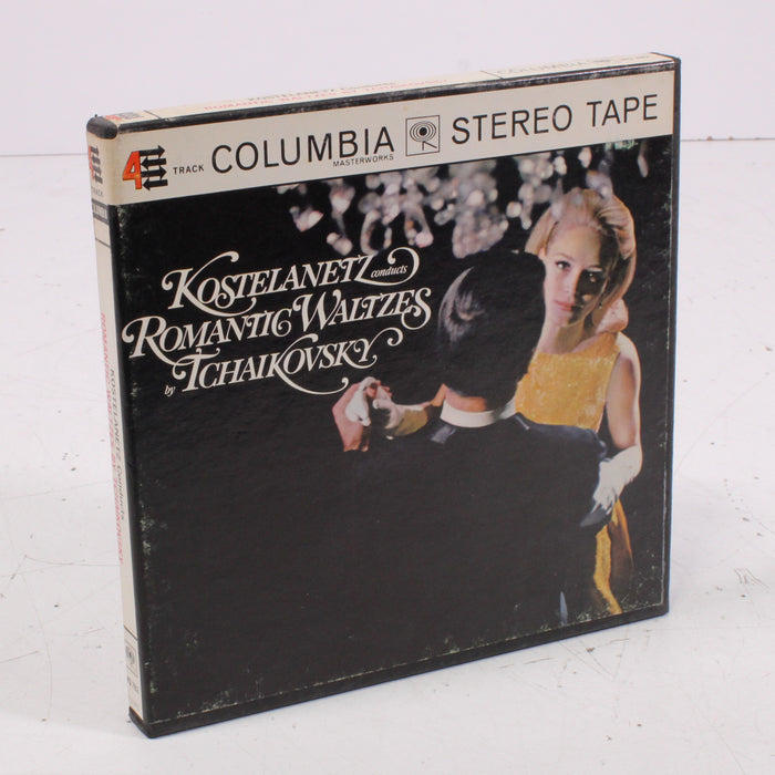 Tchaikovsky Romantic Waltzes – André Kostelanetz Conducts Reel to Reel Tape 7" 1/4" 7½ IPS Columbia Stereo Tape-Reel-to-Reel Tape-SpenCertified-vintage-refurbished-electronics