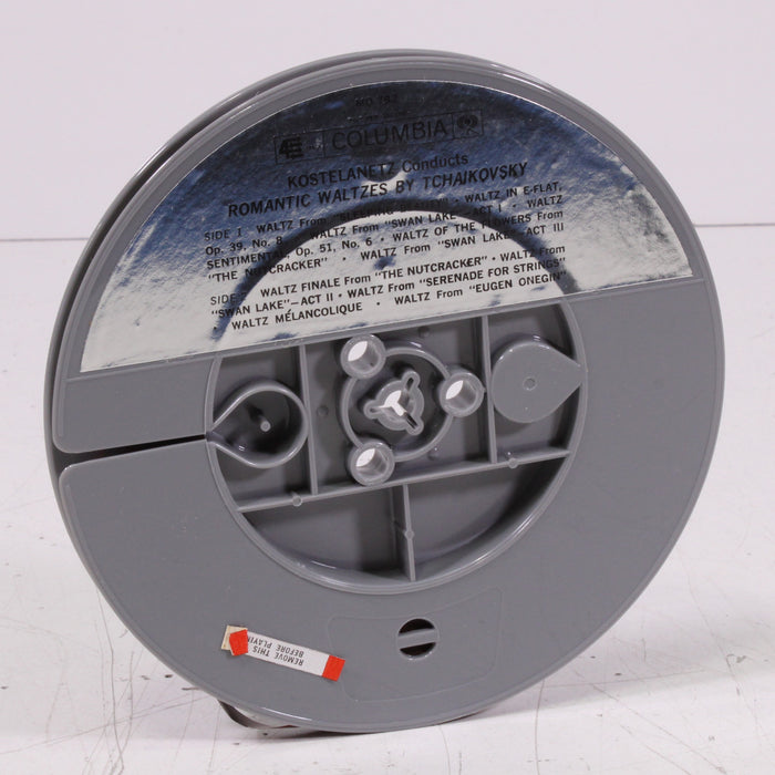 Tchaikovsky Romantic Waltzes – André Kostelanetz Conducts Reel to Reel Tape 7" 1/4" 7½ IPS Columbia Stereo Tape-Reel-to-Reel Tape-SpenCertified-vintage-refurbished-electronics