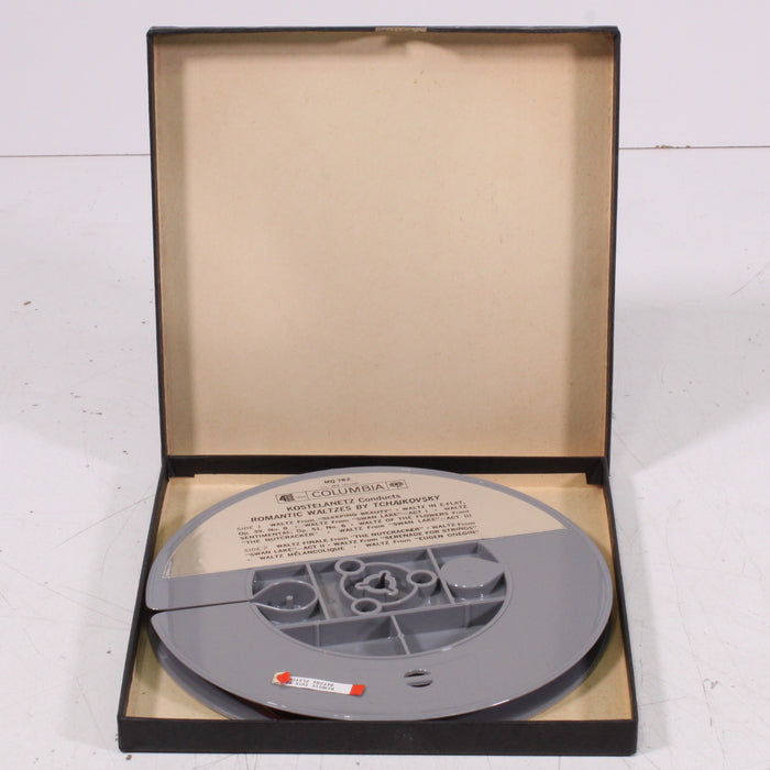 Tchaikovsky Romantic Waltzes – André Kostelanetz Conducts Reel to Reel Tape 7" 1/4" 7½ IPS Columbia Stereo Tape-Reel-to-Reel Tape-SpenCertified-vintage-refurbished-electronics