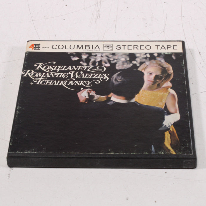 Tchaikovsky Romantic Waltzes – André Kostelanetz Conducts Reel to Reel Tape 7" 1/4" 7½ IPS Columbia Stereo Tape-Reel-to-Reel Tape-SpenCertified-vintage-refurbished-electronics
