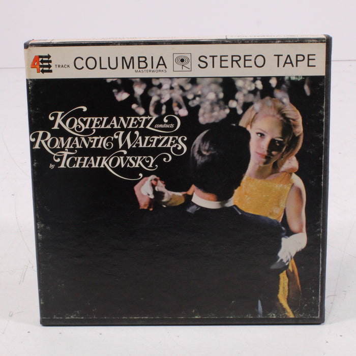 Tchaikovsky Romantic Waltzes – André Kostelanetz Conducts Reel to Reel Tape 7" 1/4" 7½ IPS Columbia Stereo Tape-Reel-to-Reel Tape-SpenCertified-vintage-refurbished-electronics
