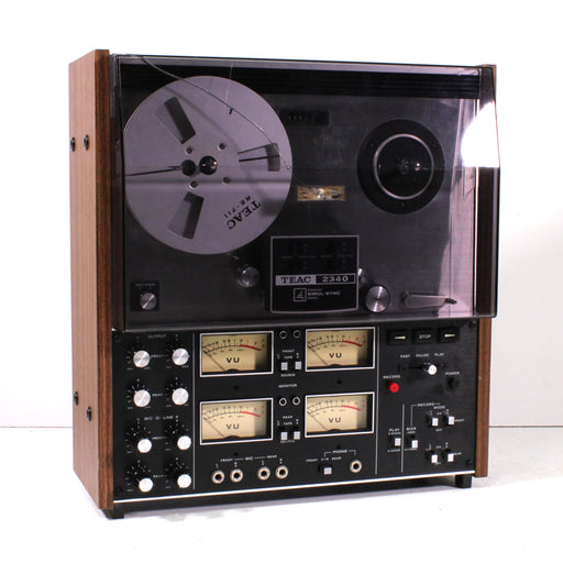 Teac 2340 4-Channel Stereo Reel-to-Reel Tape Deck (1971-72)-Reel-to-Reel Tape Players & Recorders-SpenCertified-vintage-refurbished-electronics