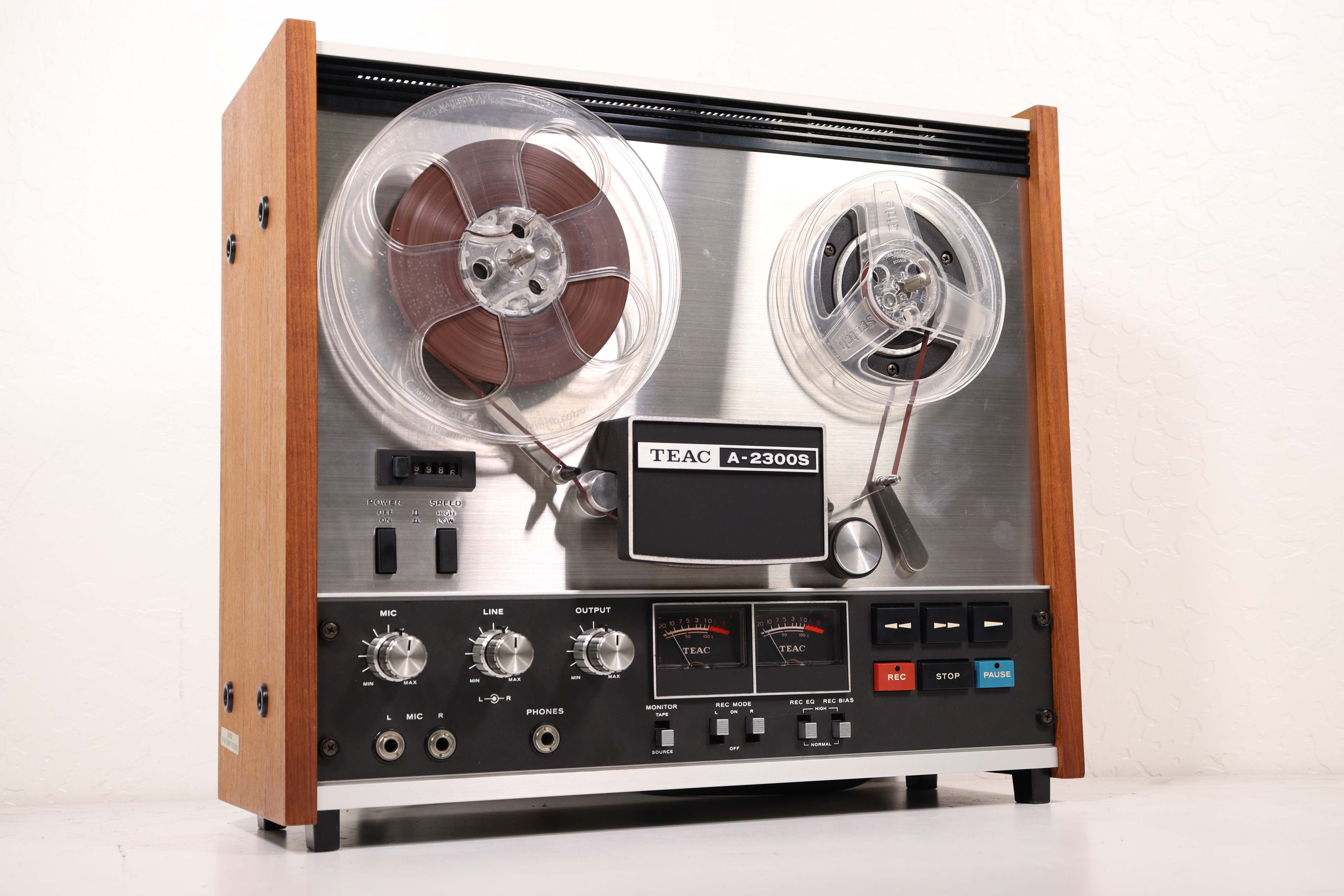 Teac A-2300S Reel To Reel Recorder Player Deck Vintage (FULLY