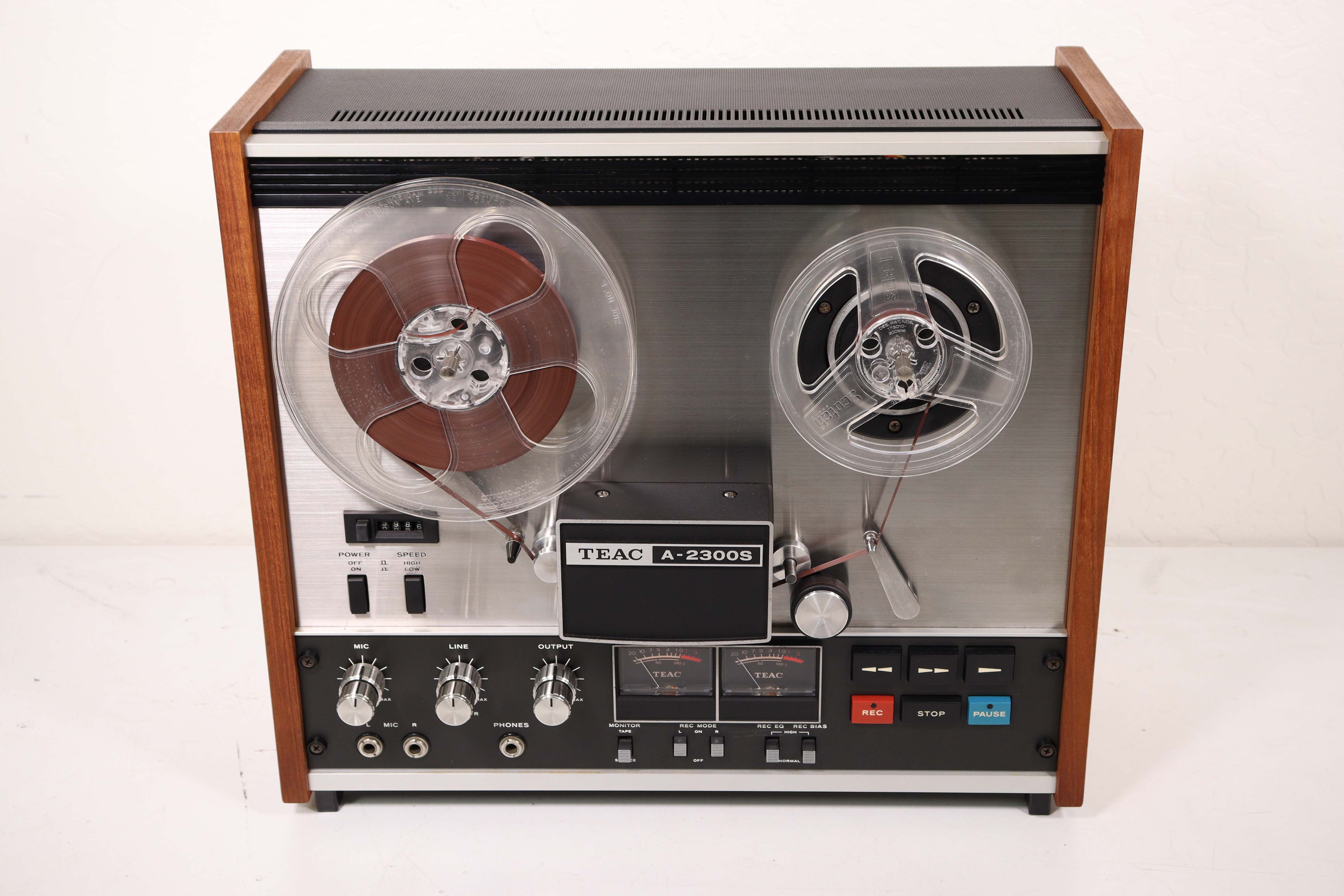 TEAC A-2300SX 2T 60Hz Reel To Reel Stereo Tape Deck Player Free