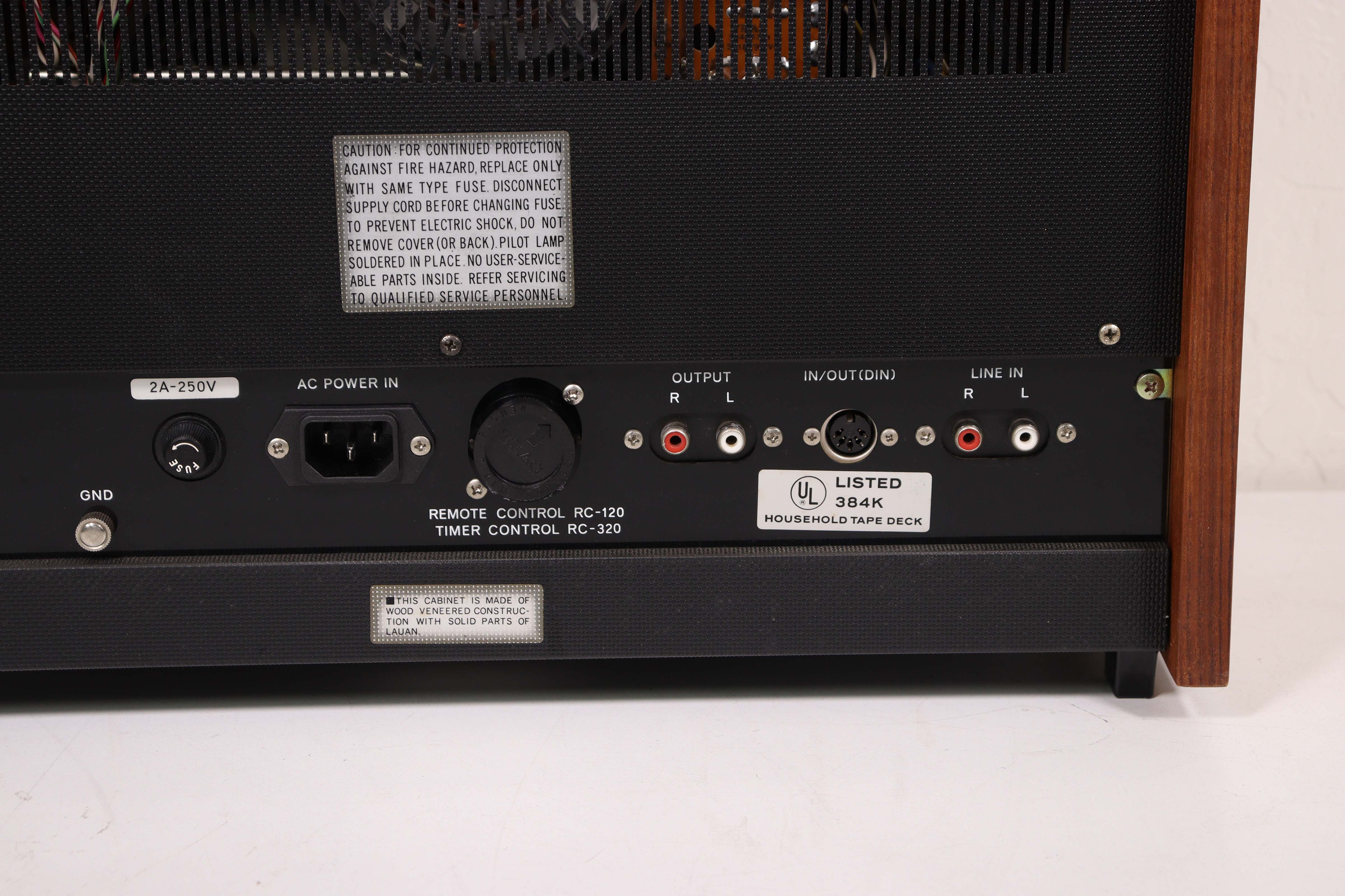 TEAC A-4300 -Auto-Reverse Stereo Reel to Reel Tape Recorder