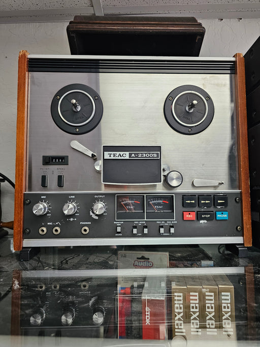Teac A-2300S Reel To Reel Recorder Player Deck Vintage (FULLY SPENCERTIFIED)-Reel-to-Reel Tape Players & Recorders-SpenCertified-vintage-refurbished-electronics