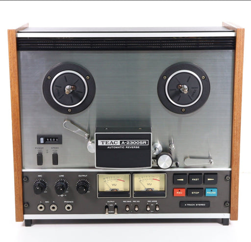 Teac A-2300SR Reel-to-Reel Recorder Player Deck with Automatic Reverse (HAS ISSUES)-Reel-to-Reel Tape Players & Recorders-SpenCertified-vintage-refurbished-electronics