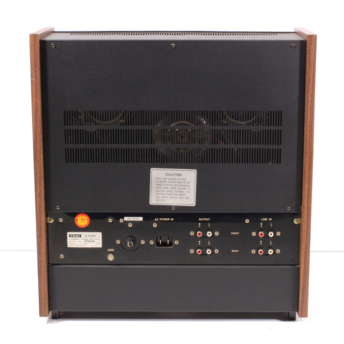 Teac A-2340 4-Channel Simul-Sync Reel-to-Reel Tape Deck w/ Box (1972) (AS IS)-Reel-to-Reel Tape Players & Recorders-SpenCertified-vintage-refurbished-electronics